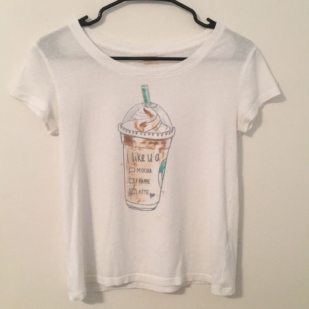White shirt from hollister